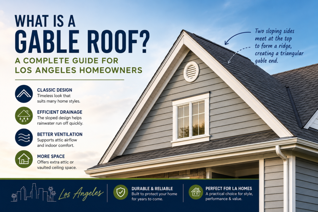 gable roof