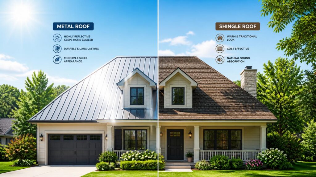 How Much Do Metal Roofs Cost Compared to Shingles